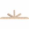 Ekena Millwork Saratoga Smooth Timber Gable Bracket, Douglas Fir, 108"W x 45"H x 5 1/2"D x 5 1/2"F, 10/12 Pitch GBW108X45X0606SAR00SDF - alternate 2